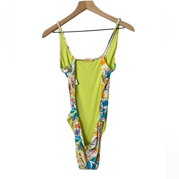 NWT REVERSIBLE ROXY Women's Retro Revo One Piece Swimsuit. SIZE LARGE - Picture 7 of 10